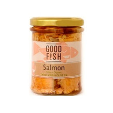 Salmon Olive Oil Jar 195g by GOOD FISH